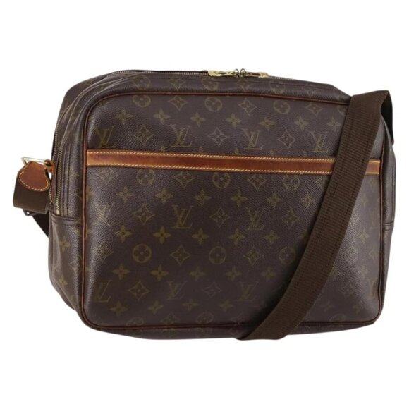LOUIS VUITTON Monogram Reporter GM Shoulder Bag M45252 LV Auth 140930 - Picture 1 of 16